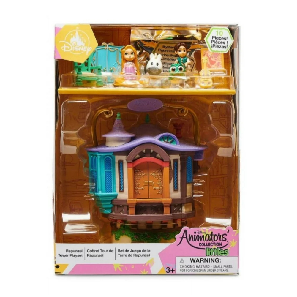 Rapunzel Tower Playset Disney Animators' Collection Littles Playset Princess NWT